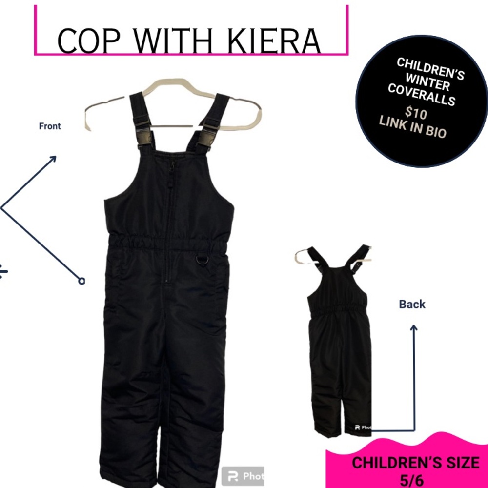 Roebuck & Co. Children’s Coverall/Snowsuit Bib